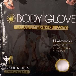 body glove fleece lined base layer